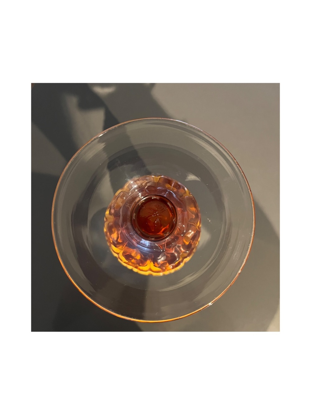 Italian Empoli Cased Glass Vintage 'Tiki' Vase - Picture 8 of 8